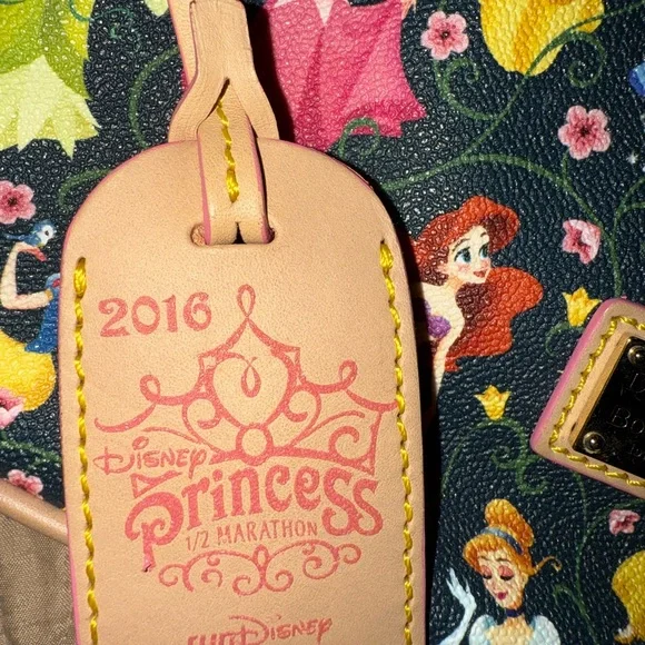 Dooney & Bourke Pink Crossbody Bag with Disney Princess Design - Picture 2 of 3